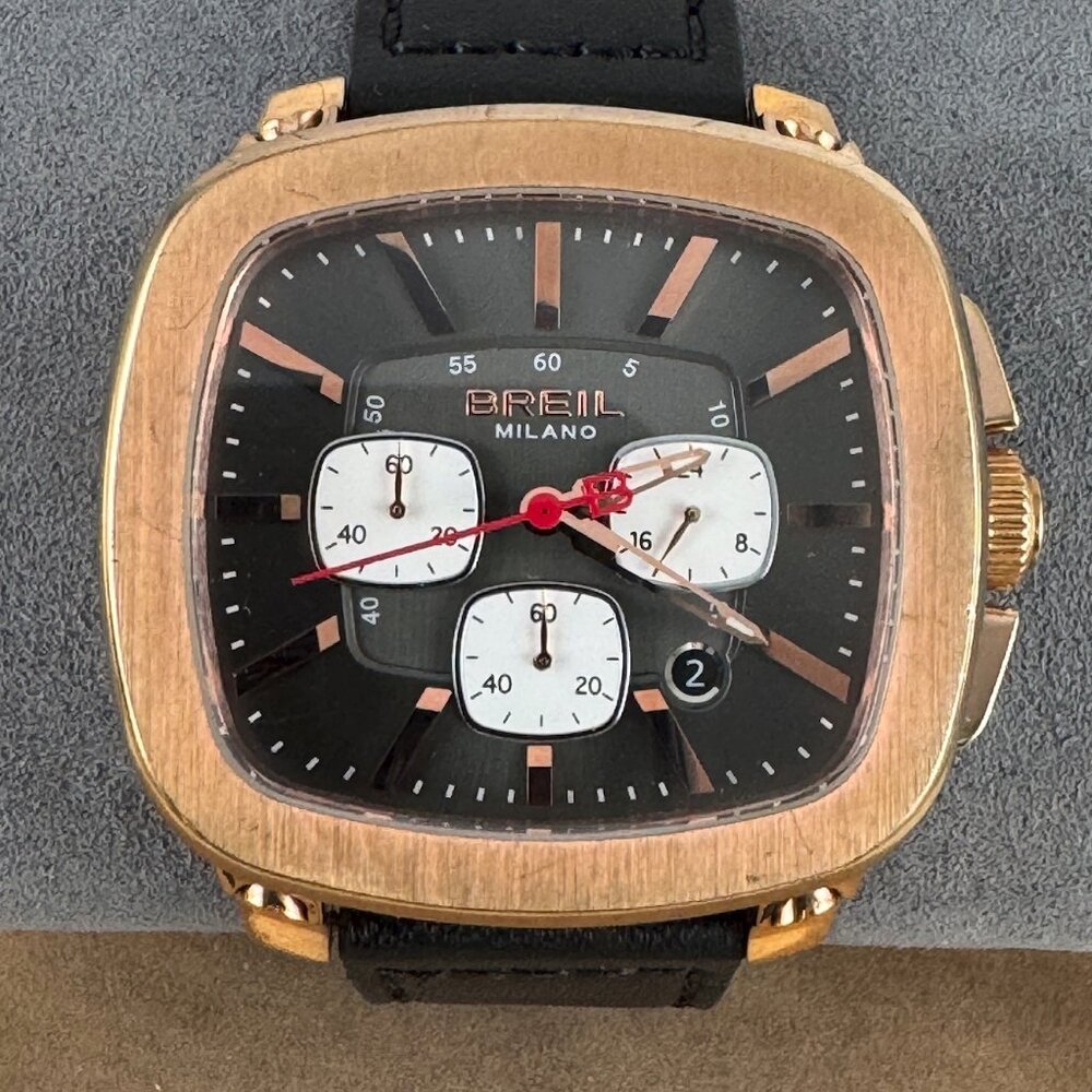 Spectacular Breil MilanoTW1316 Copper Plated Stainless Steel Watch